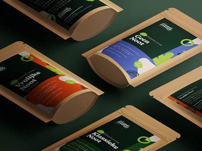 Product packaging design for 'de Gezonde Brabander' branding graphic design identitydesign packaging vector