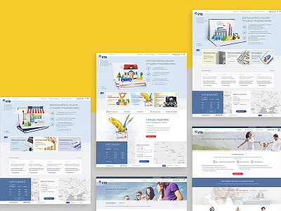 New VTB Ukraine website application bank corporate main page services site ui ux web website