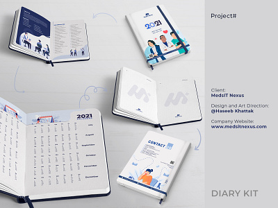 Diary Design 2021 For MedsIT Nexus | Diary Kit