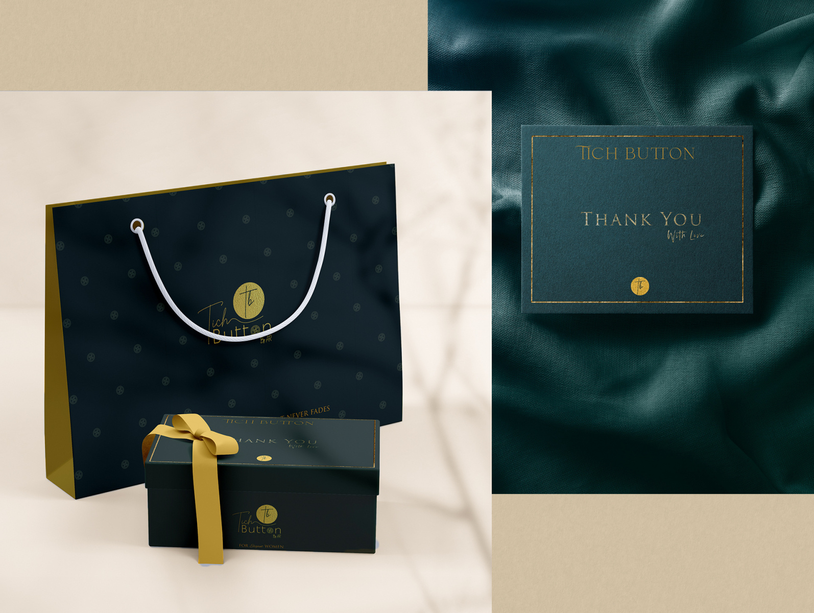 Tich Button Brand Identity by Haseeb on Dribbble