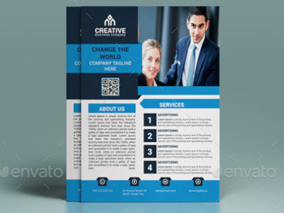 Corporate Business Flyer Templates corporate creative design flyer flyer design graphic idea innovation modern multipurpose print ready