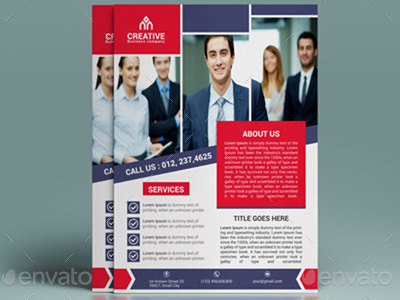 Clean Corporate Flyer by Haseeb on Dribbble