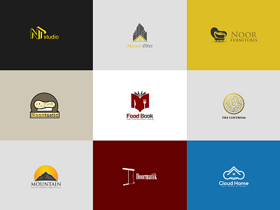 Logofolio Vol.1 behance brand branding collection design graphic icon identity logo logofolio presentation showcase
