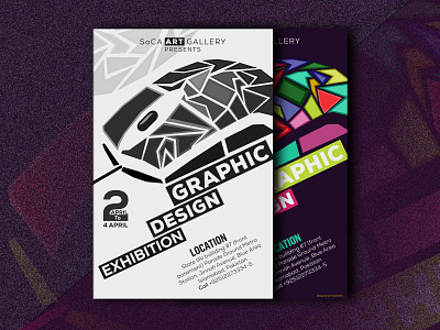 Exhibition Poster adobe clean color creative design elegant event exhibit design gradient graphic idea illustration innovation photoshop poster poster art typographic design vector