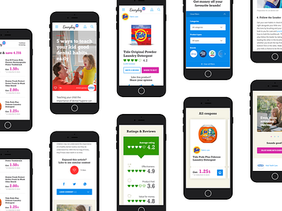 EverydayMe atomic design ecommerce interface mobile ui ux