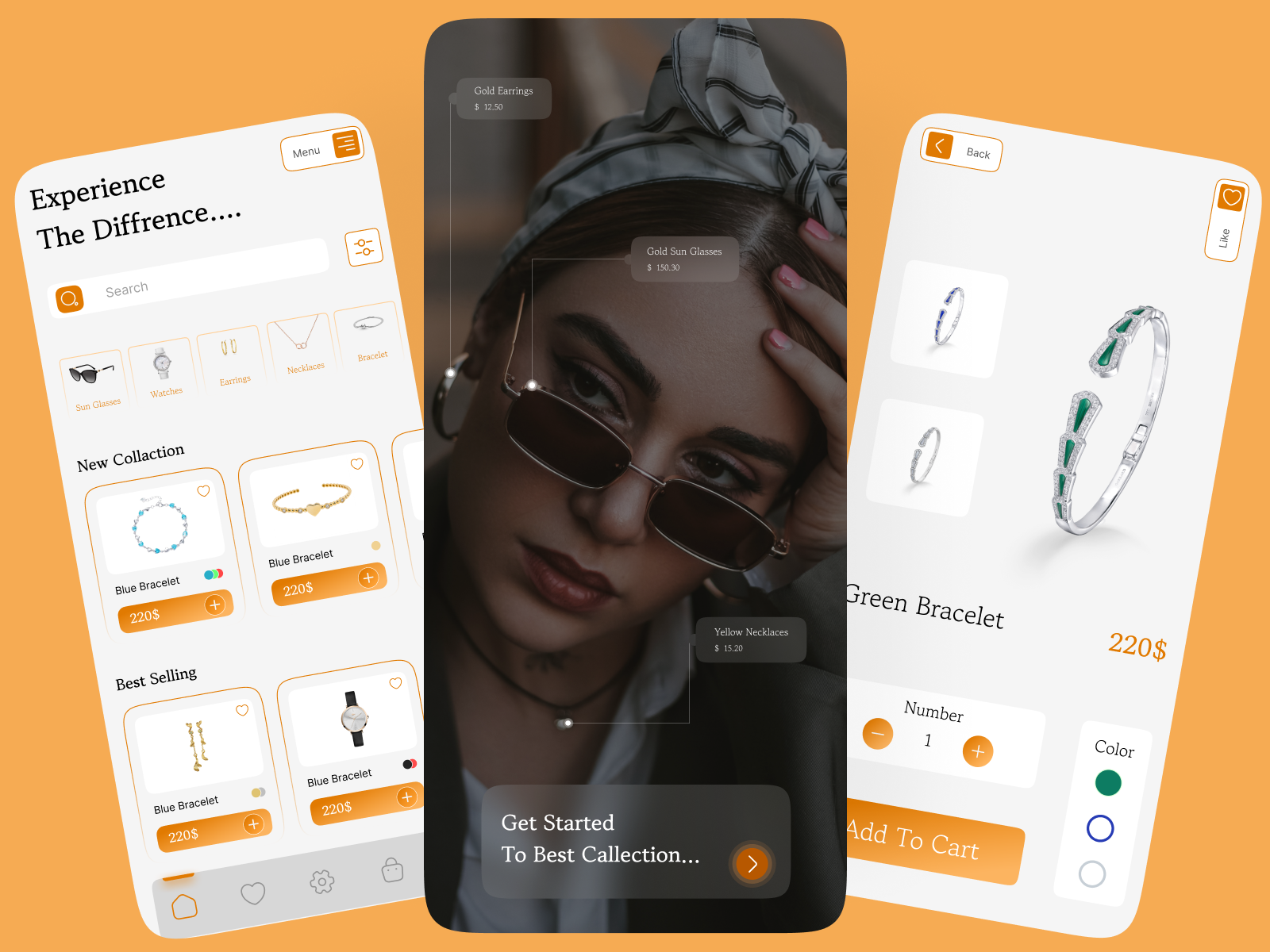 Accessory App design ) by Fatemeh Gholami on Dribbble