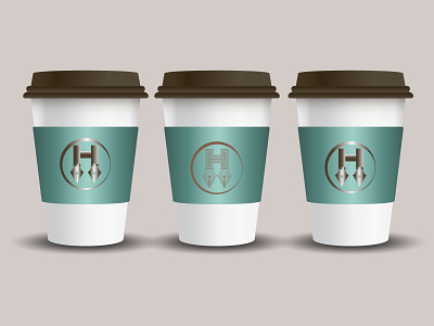 Modern "H" letter logo design