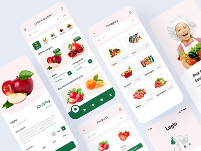 Grocery App - Concept Design by Mahmudul Hasan on Dribbble