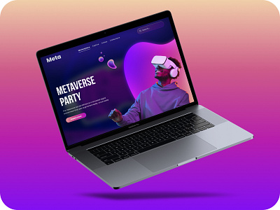 Metaverse Landing Page