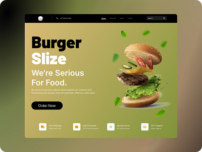 Food Landing Page