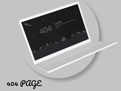 Error 404 Page - Desktop