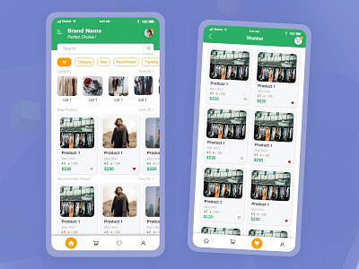 E-Commerce App UI