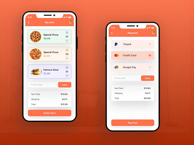 Food Delivery App Part-2 logo ui