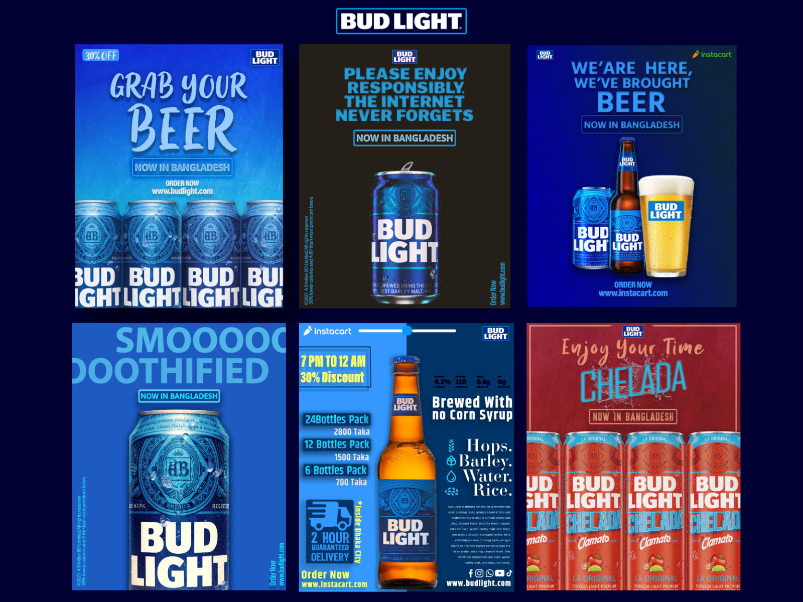 Bud LIght Social Media Promotion Design UnOfficial. by Hasanor Rahman