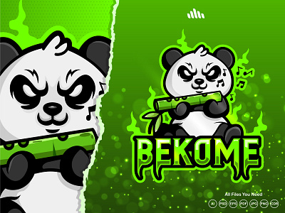 Bekome Twitch Logo branding cartoon logo design esports logo gaming logo gaming logo design graphic design illustration logo mascot ui