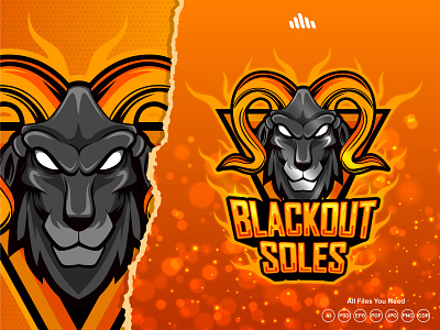 Blackshot Soles Twitch Logo branding cartoon cartoon logo design esports logo gaming logo gaming logo design goat logo illustration logo mascot ui