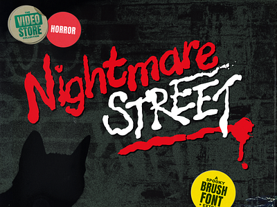 New Font Release! - Nightmare Street