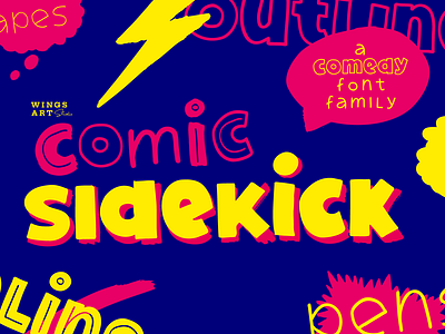 Comic Sidekick - The Screwball Comedy Font