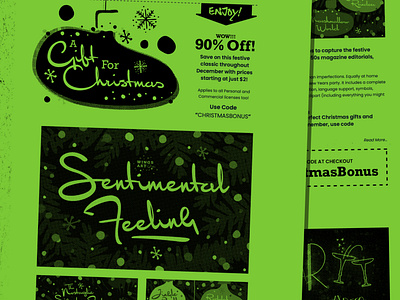 90% OFF Christmas Fonts! branding christmas fonts design font downloads fonts free fonts graphics illustration logo logos retro vintage wingsart