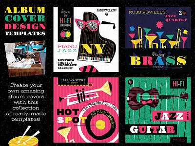 Musical Graphics and Design Elements by Wingsart