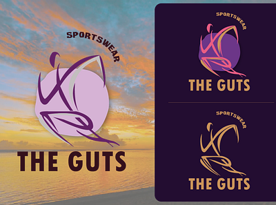 THE GUTS - Sportswear design illustration logo sports logo sportswear