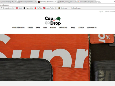 Cop vs Drop Logo rebrand