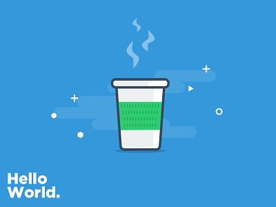 Morning Coffee coffee flat icon illustration mug vector