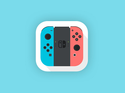 DailyUI challenge #005 — App Icon app design flat icon material nintendo sketch switch ui vector