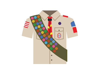 Scout Uniform badges boy scouts shirt