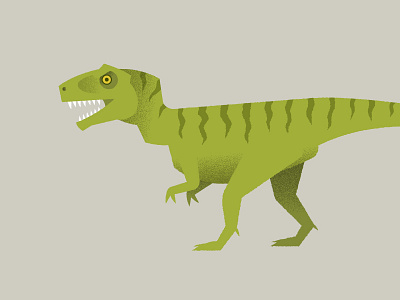 Dinosaur dino dinosaur green illustration theropod