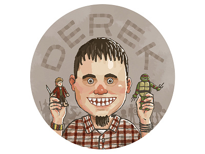 Derek illustration toys