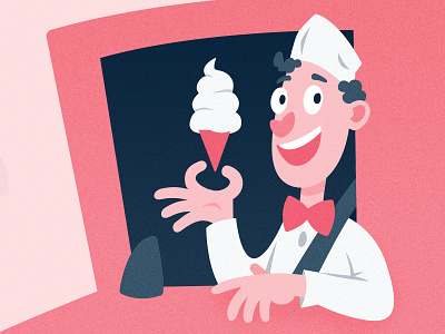 Ice Cream Man By James Kenison On Dribbble