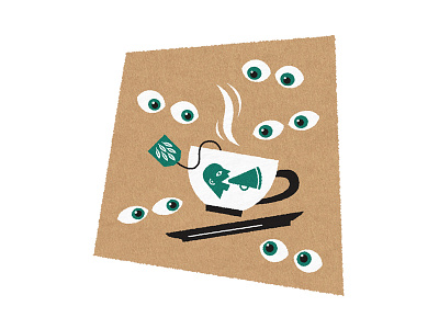 Let's Collab—Increased Visibility cup eyes saucer saxton horne tea