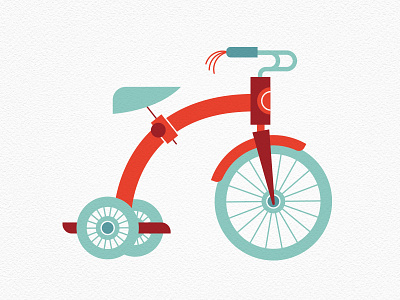 Vintage Toys—Tricycle bicycle bike tricycle wheels