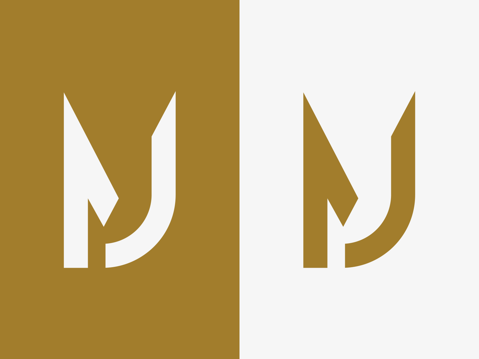 MJ Monogram / Logo Design by Md Rabiul Alam on Dribbble