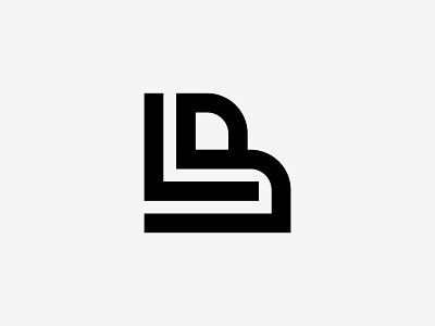 LB b brand design branding creative flat icon icons identity illustration l lb logo logo logo design logo designer logotype mark minimalist monogram unique vector