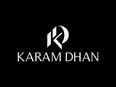 KARAM DHAN brand design branding creative flat icon icons identity illustration letter mark logo logo design logo designer logotype luxury luxury logo mark minimalist monogram unique vector