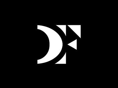 D + F brand branding design df df logo home icon identity illustration letter d letter f lettermark logo logomake logotype mark monogram symbol typography vector