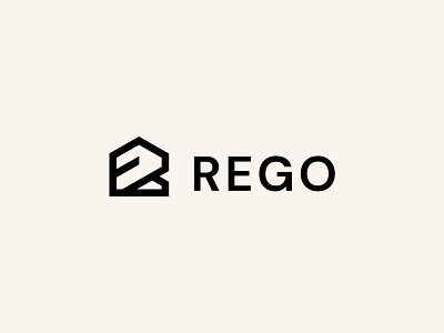 Rego brand branding design geometric icon identity illustration letter r logo logotype mark modern monogram r logo simple startup symbol tech logo typography vector