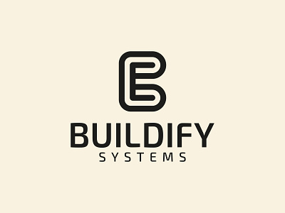 Buildify b logo brand branding design geometric icon identity illustration letter b logo logotype mark modern monogram simple startup symbol system logo typography vector