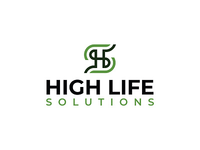 High Life Solution brand branding concept futuristic hs logo illustration law logo letter hs logo logo design logomark logotype mark minimalist monogram simple startup symbol typography vector