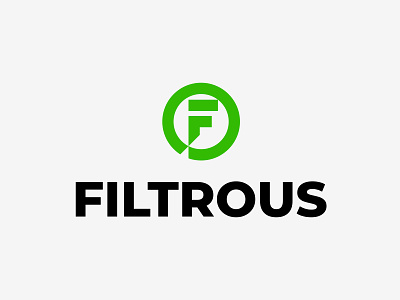 Filtrous brand branding concept f logo futuristic illustration logo logo design logomark logotype mark minimalist monogram natural icon natural logo simple startup symbol typography vector