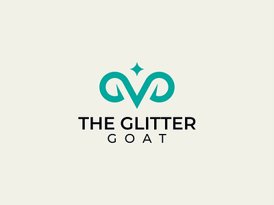 The Glitter Goat Logo Design