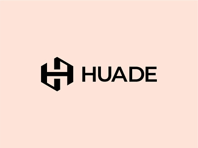 Logo Design concept for Huade brand branding building construction design h h logo home house icon identity illustration ladder letter h logo logo designer logotype mark minimal vector