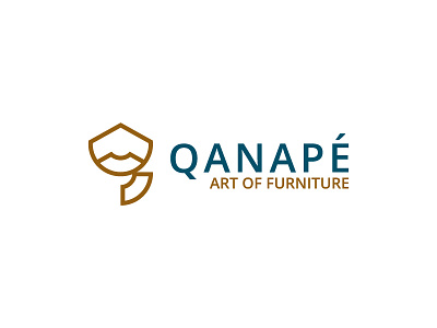 QANAPÉ branding clean logo design flat logo furniture home icon illustration letter q logo logo designer logo maker logotype luxury luxury logo mark minimal logo q q logo vector