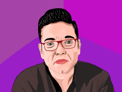 Vector (Anupam Roy) design flat handdrawntype illustration lineart vector