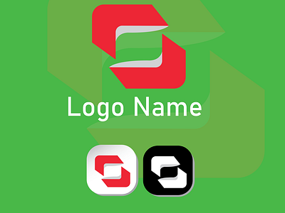Minimal logo and app icon design