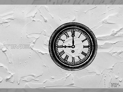 Time creative design illustration logo