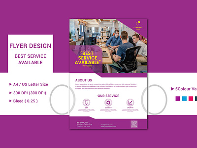 Best Service Flyer best service flyer branddesign branding design brandingdesign brochure business flyer corporate flyer creative logo design design designhatt flyer brochure flyer design magazine poster template