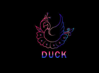 Duck Logo Design animal brand design branding company logo creative logo design duck duck logo design graphic design latter logo logo logo design minimal logo design modern logo design